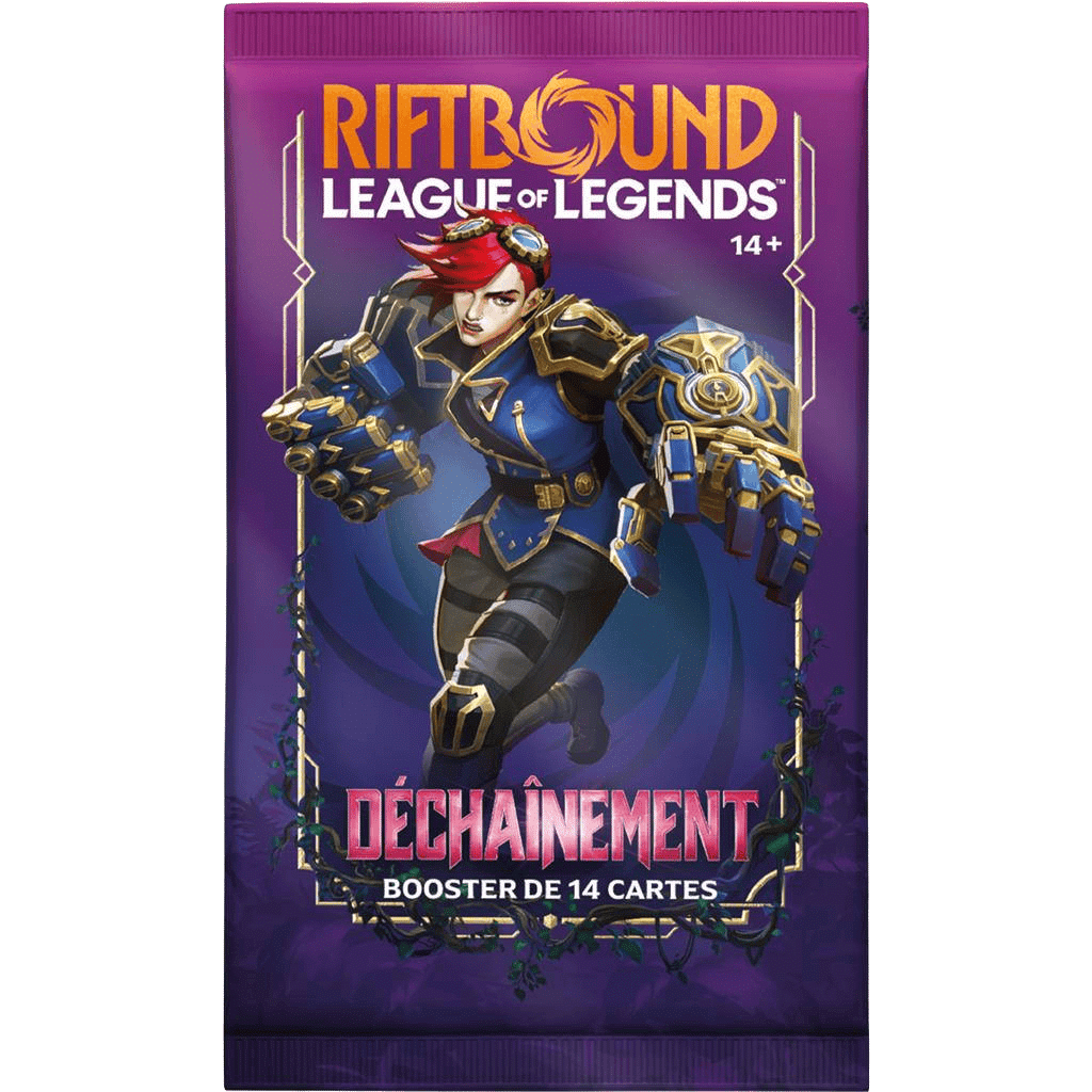 BOOSTER DECHAINEMENT - LEAGUE OF LEGENDS -FRANCAIS 2026 RIFTBOUND