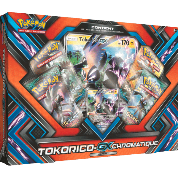 COFFRET TOKORICO GX CHROMATIQUE – SOLEIL ET LUNE & XY – FRANCAIS 2017 POKEMON