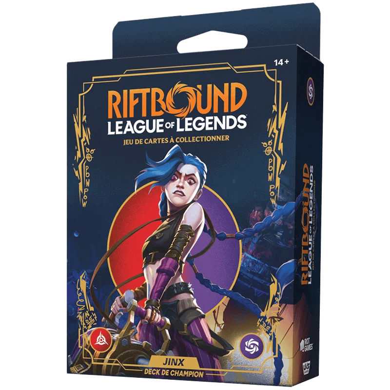 DECK JINX ORIGINES - LEAGUE OF LEGENDS - FRANCAIS 2026 RIFTBOUND