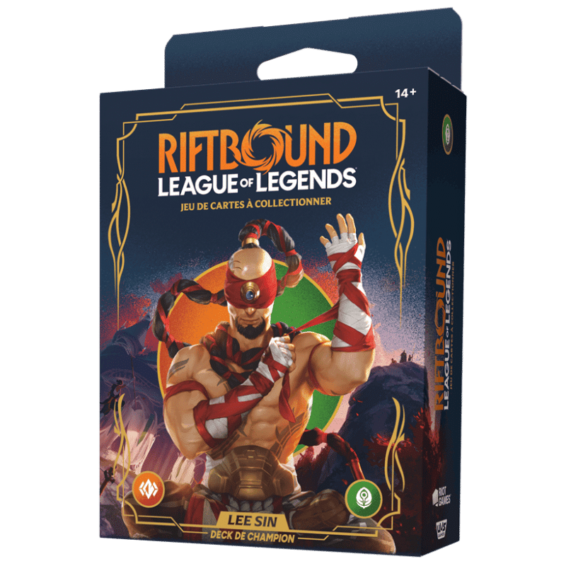 DECK LEE SIN ORIGINES - LEAGUE OF LEGENDS - FRANCAIS 2026 RIFTBOUND