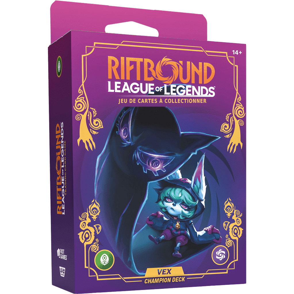 DECK VEX DECHAINEMENT - LEAGUE OF LEGENDS - FRANCAIS 2026 RIFTBOUND