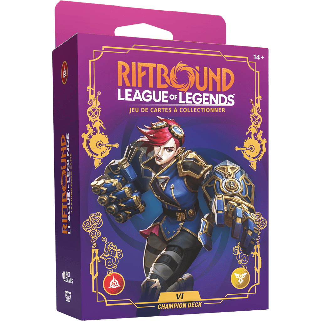 DECK VI DECHAINEMENT - LEAGUE OF LEGENDS - FRANCAIS 2026 RIFTBOUND