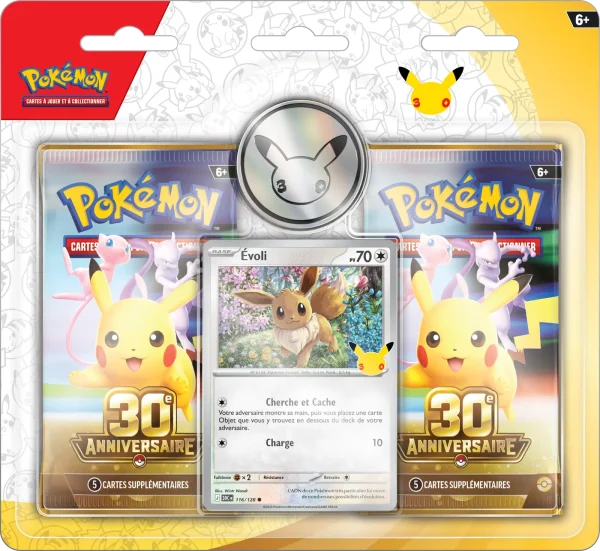 DUOPACK EVOLI 30e ANNIVERSAIRE – ME5.5 – FRANCAIS 2026 POKEMON
