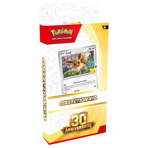 PACK COLLECTION K.O EVOLI 30e ANNIVERSAIRE - ME5.5 - FRANCAIS 2026 POKEMON